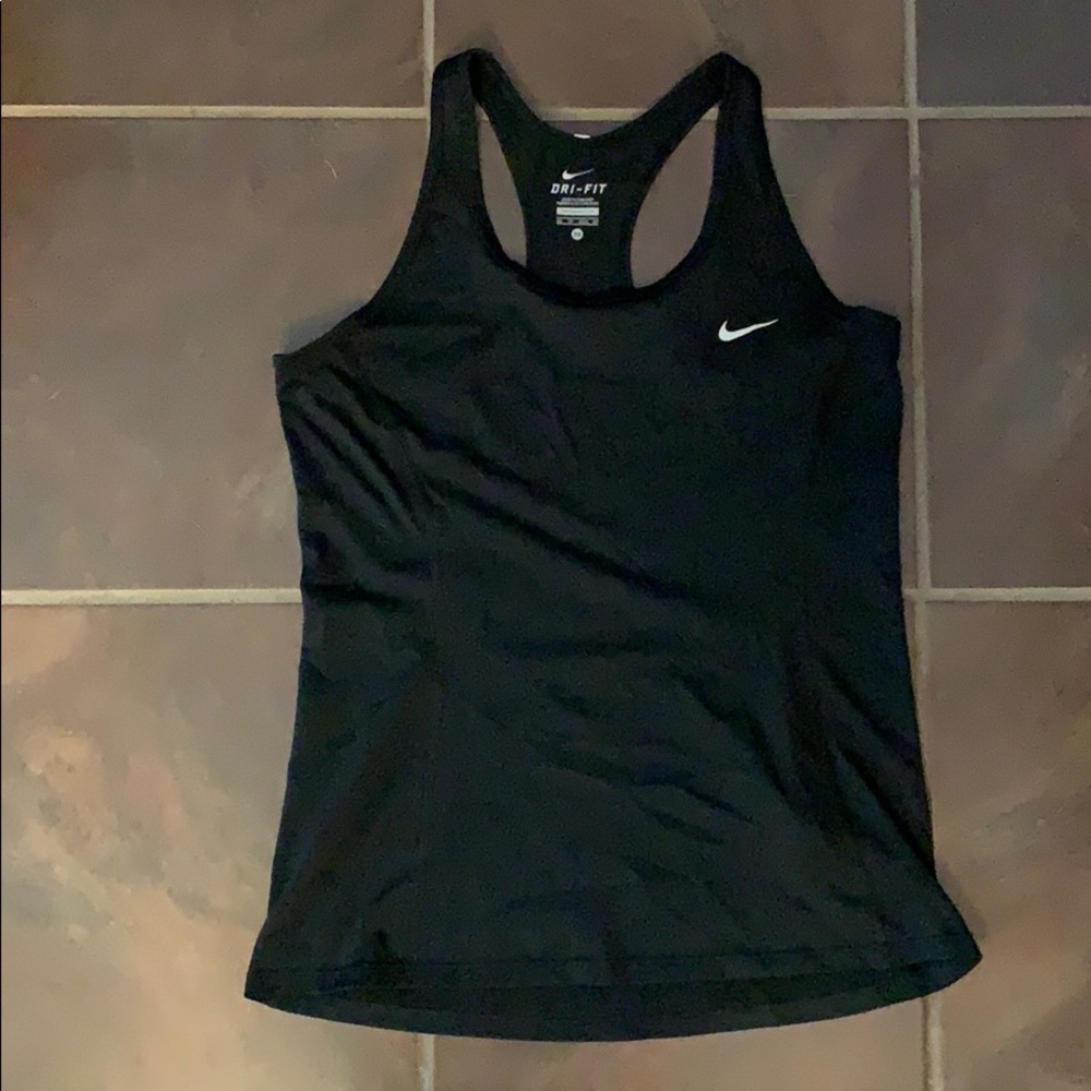 Nike women’s black Dri-Fit tank